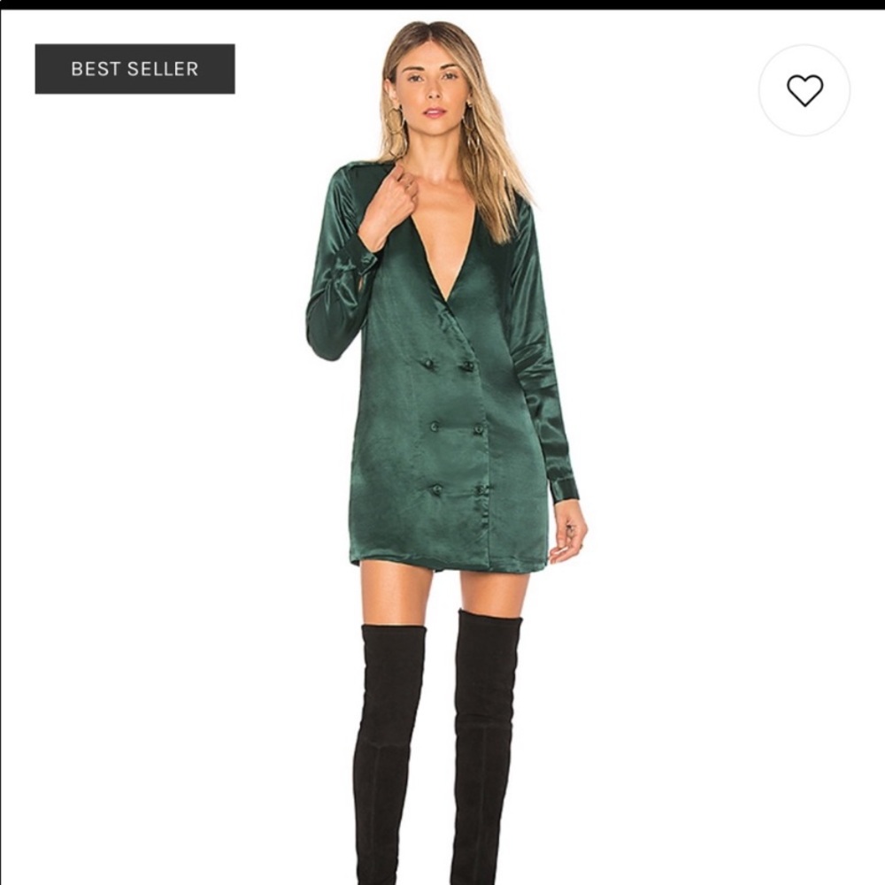 L’Academie Cadet Dress in Emerald Size Small